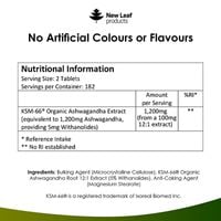 New Leaf Ashwagandha KSM-66 Tablets 365's